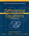 Differential Equations: A Modeling Perspective, Maple Technology Resource Manual, 2nd Edition