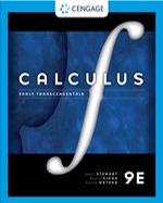 Calculus Early Transcendentals, 9th Edition