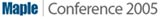 Maple Conference Logo